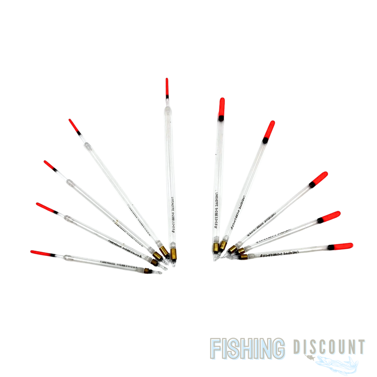 10 - 50 Stück Waggler Crystal Clear Posen durchsichtige Schwimmer