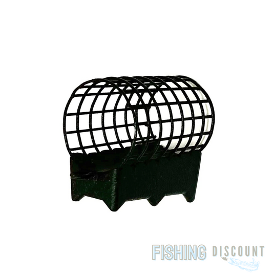 1, 3, 5 Stück Strömungskorb Schwarz | Metall-Futterkorb mit Krallen 50 g - 150 g