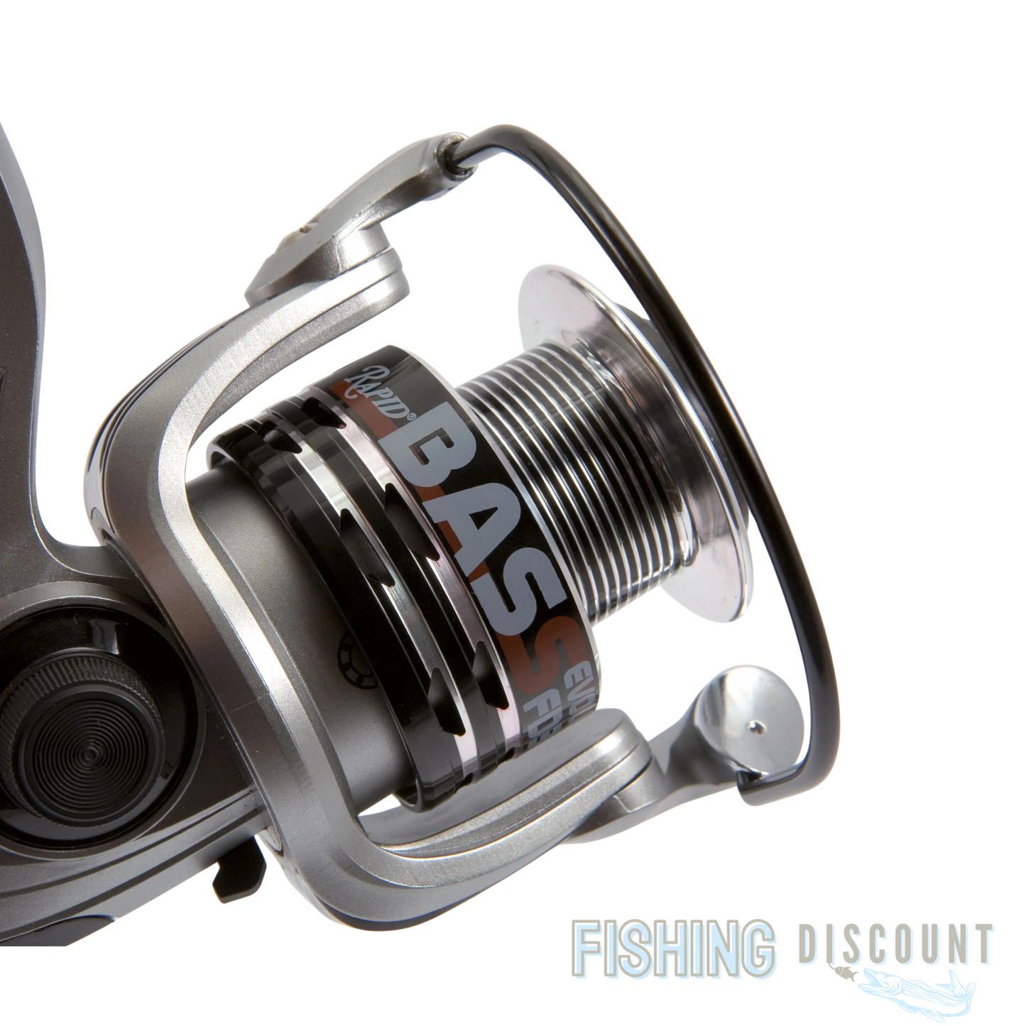 Lineaeffe Rapid Bass Evolution | Angelrolle – 10+1 Lager, 2 Spulen, 240 g