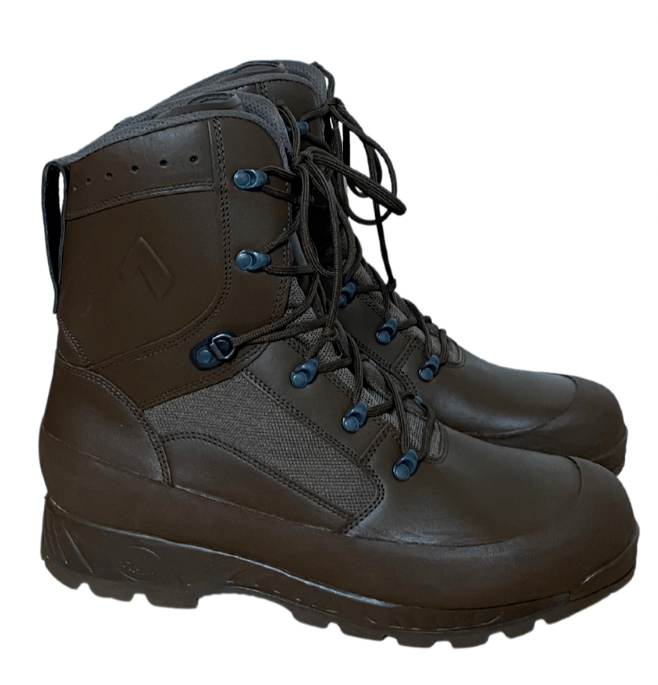 Original Britische Kampfstiefel HAIX HIGH LIABILITY braun Einsatzstiefel Stiefel