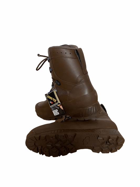 Original Britische Kampfstiefel HAIX HIGH LIABILITY braun Einsatzstiefel Stiefel