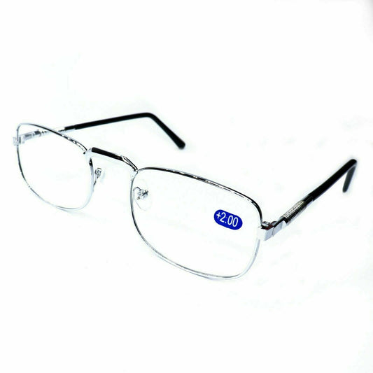 1-10 Brille Lesebrille mit/ohne Federung Lesehilfe +1,0+1,5+2,0+2,5+3,0+3,5+4.0