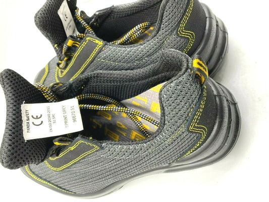 PANDA SPRINT S1 SRC Arbeitsschuhe Sicherheitsschuhe Leder Schuhe Herren grau