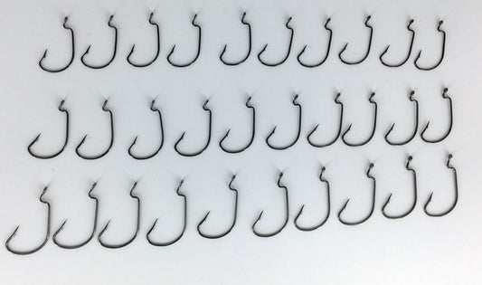 30 Stück Offsethaken Jigkopf Angelhaken OOSHIMA Jigging Haken Gr.1-4 je10 Stück