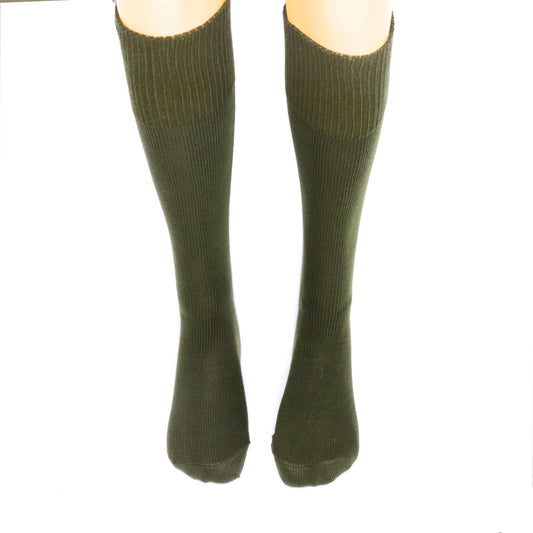 5 Paar Original Militärstrümpfe Wollsocken Kniestrümpfe Wolle 80% grau oliv