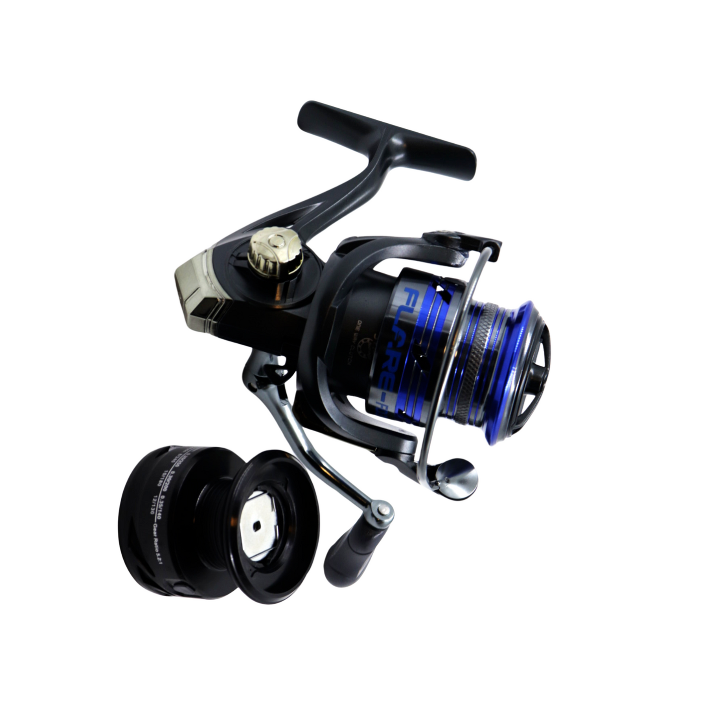 Fishing Ferrari Spinnrolle FLARE 5+1 Kugellager Frontbremsrolle Angelrolle Gr.30