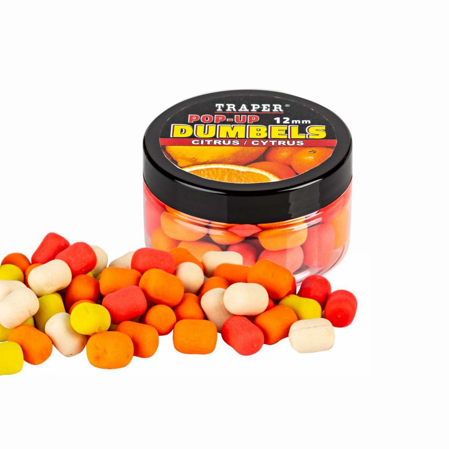 Traper Pop Up Dumbels 40g – 12mm Köder für Method Feeder Angeln