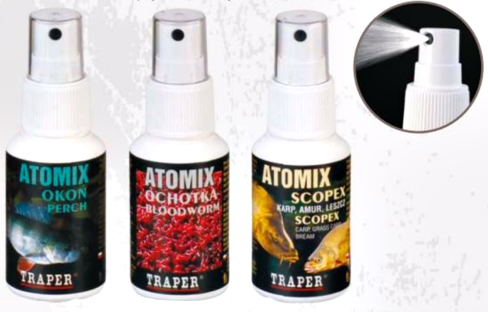 Atomix Köderspray – 50 ml Lockstoff für Boilies, Pellets & Kunstköder ...