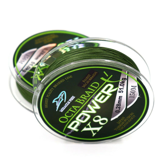 OCTA BRAID POWER X8 Angelschnur – 8-fach geflochten 150m