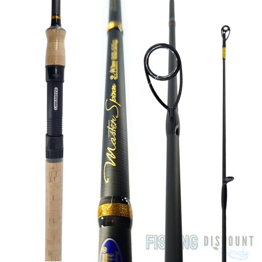 Lineaeffe Master Spinnrute Carbonrute | 2,40 m & 2,65 m – 20–55 g, 2-teilig