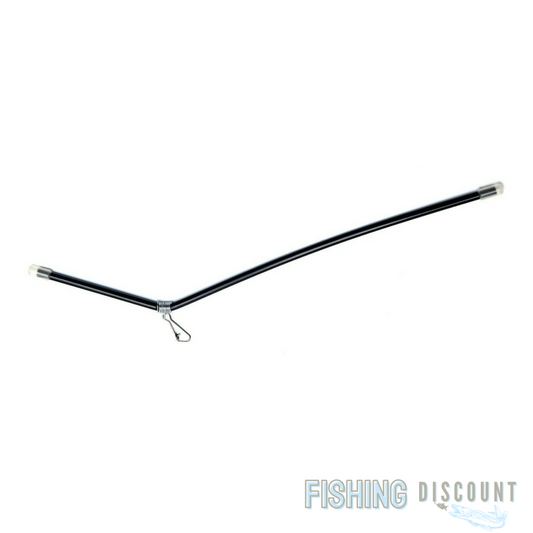 10x Anti-Tangle Feeder Boom – 25 cm Schwarz mit Karabiner