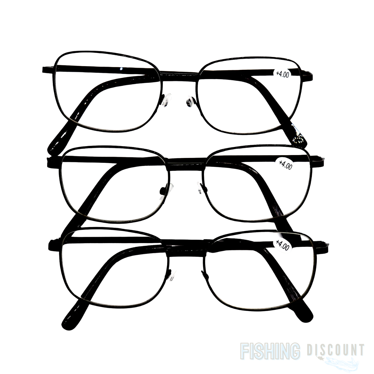 20x Lesebrille Lesehilfe +2,5 10x Kunststoff 10x ohne Federung schwarz unisex