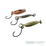 3x Forellen-Blinker – 2,5 g | 3 cm – Kunstköder in 3 Farben für Forelle & Barsch