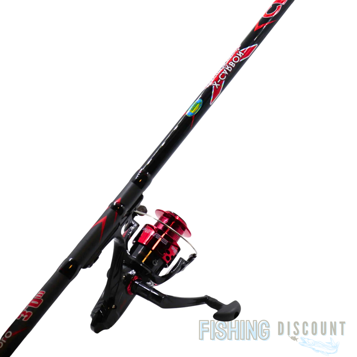 Lineaeffe Cross Carbon Bolo Set 3,00 m + Vigor Mustang RD 30 Rolle