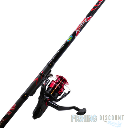 Lineaeffe Cross Carbon Bolo Set 3,00 m + Vigor Mustang RD 30 Rolle