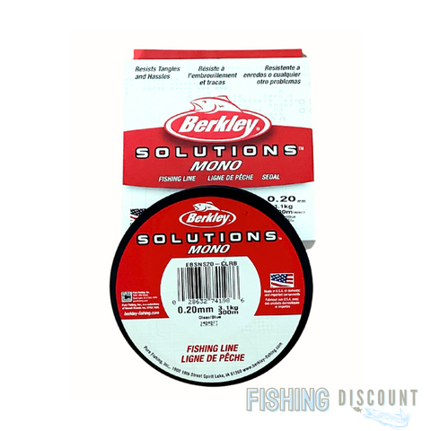 300 m | BERKLEY Solutions MONO SPINN Angelschnur – 0,20–0,26 mm für Spinnrollen