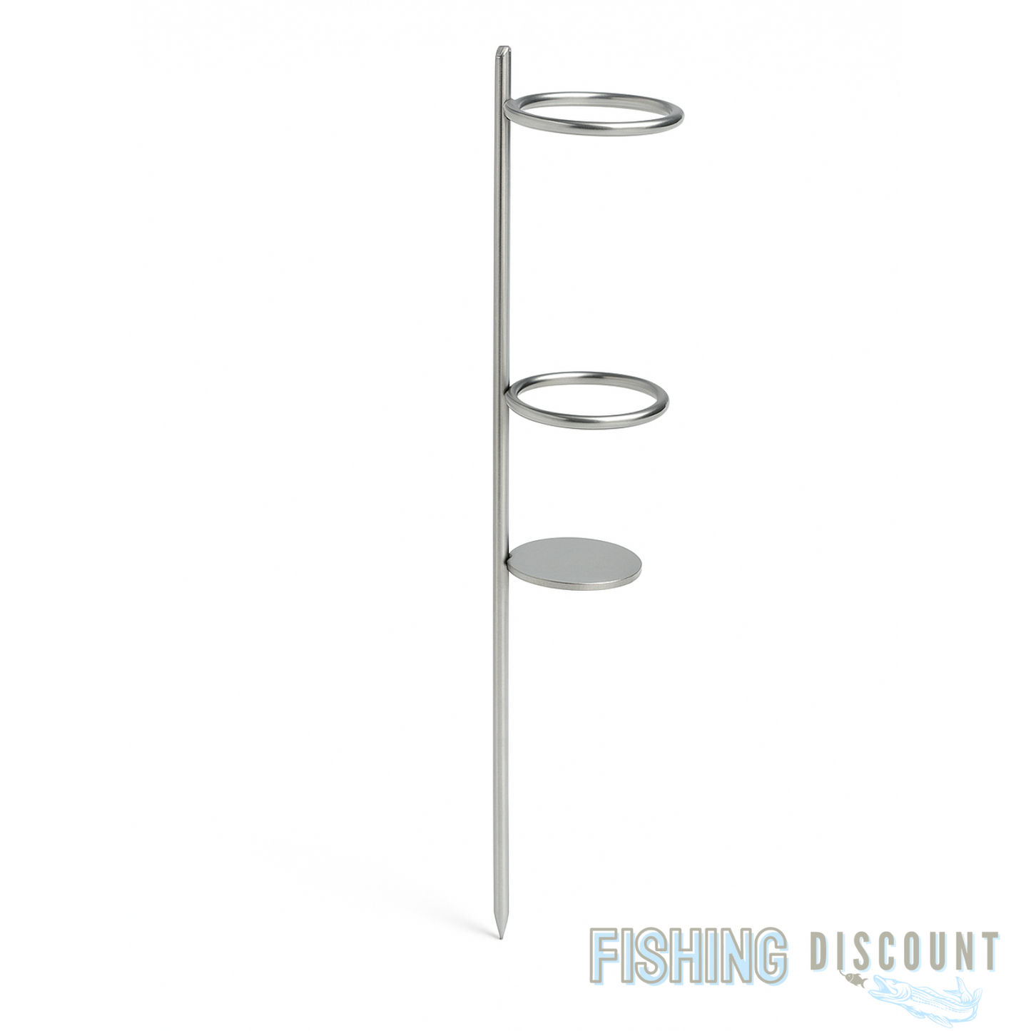 6 Stück Metallrutenhalter | Rutenhalter | Rutenständer | Erdspeer | Erdspieß