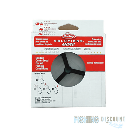 300 m | BERKLEY Solutions MONO SPINN Angelschnur – 0,20–0,26 mm für Spinnrollen