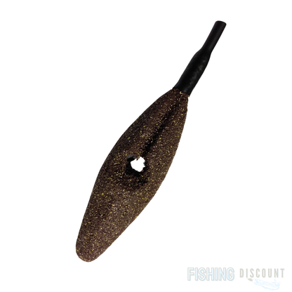 Grundblei RAPID Karpfenblei  80g  Schwarz Angelblei Farbe braun