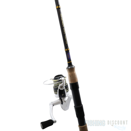 Spinnrute + Rolle Master Spin Carbon Steckrute Lineaeffe 20-55 g Forellencombo