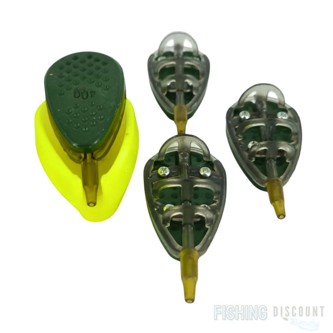 Method-Feeder Set – 4 Futterkörbe 30-60 g + Silikonform