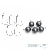 5er Set | Jighaken oder Offsethaken – inkl. Cheburashka 20–50 g Auswahl