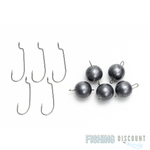 5er Set | Jighaken oder Offsethaken – inkl. Cheburashka 20–50 g Auswahl