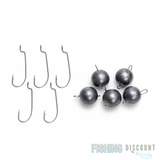 5er Set | Jighaken oder Offsethaken – inkl. Cheburashka 20–50 g Auswahl