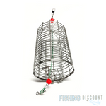 Feeder Futterkorb – Rund/Spitz mit Boden | 5–10 Stück Edelstahl | 10 g