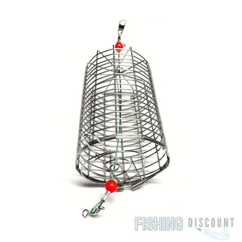 Feeder Futterkorb – Rund/Spitz mit Boden | 5–10 Stück Edelstahl | 10 g