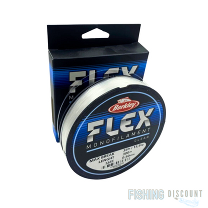 Berkley Flex Monofilament Clear | Angelschnur 300 m – 0,20-0,50mm