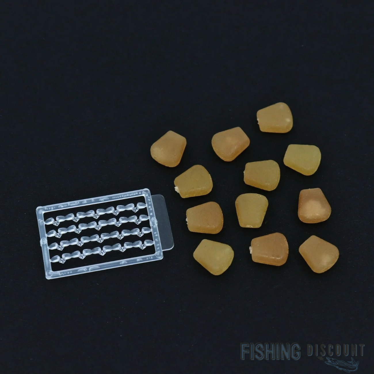 12x Künstlicher Angelmais mit Aroma + 20 Stopper – Pop-Up Schwimmend