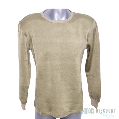 Französische Armee Unterhose und Unterhemd Langarm Unterwäsche Thermo oliv