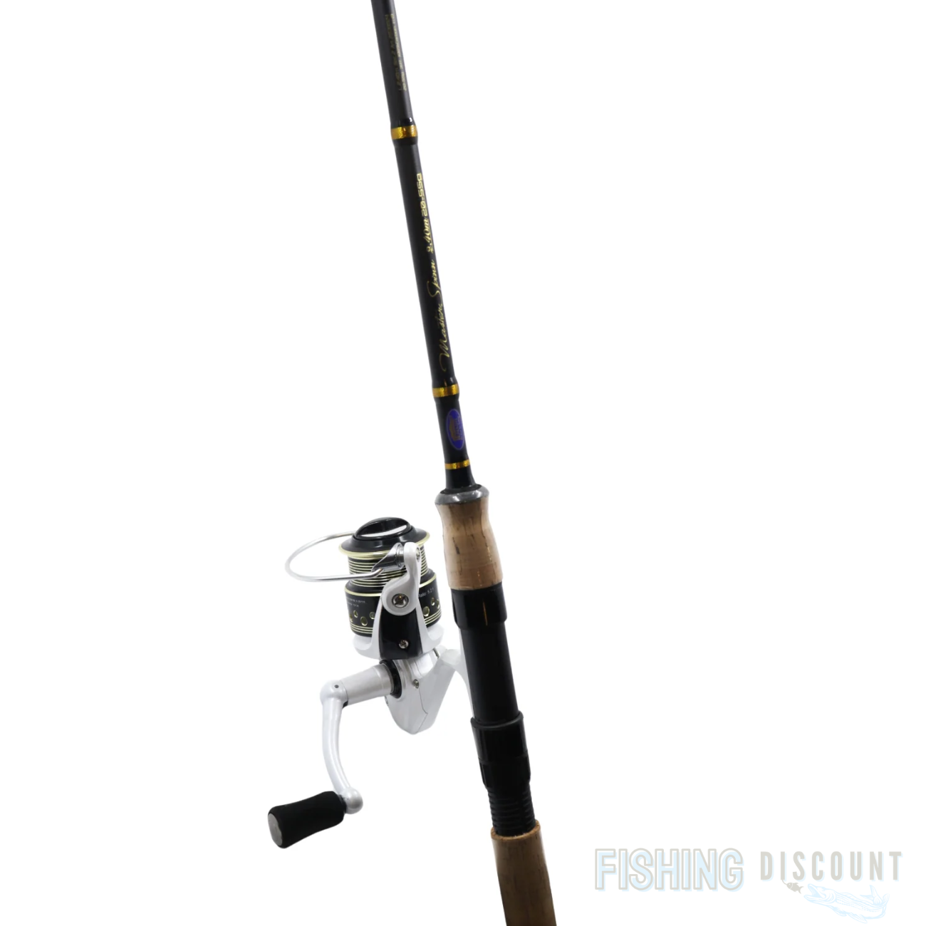 Spinnrute + Rolle Master Spin Carbon Steckrute Lineaeffe 20-55 g Forellencombo