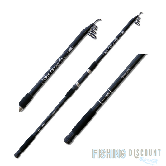 Lineaeffe Telecarp Carbon | Teleskoprute – 3,60 m, Transporttasche