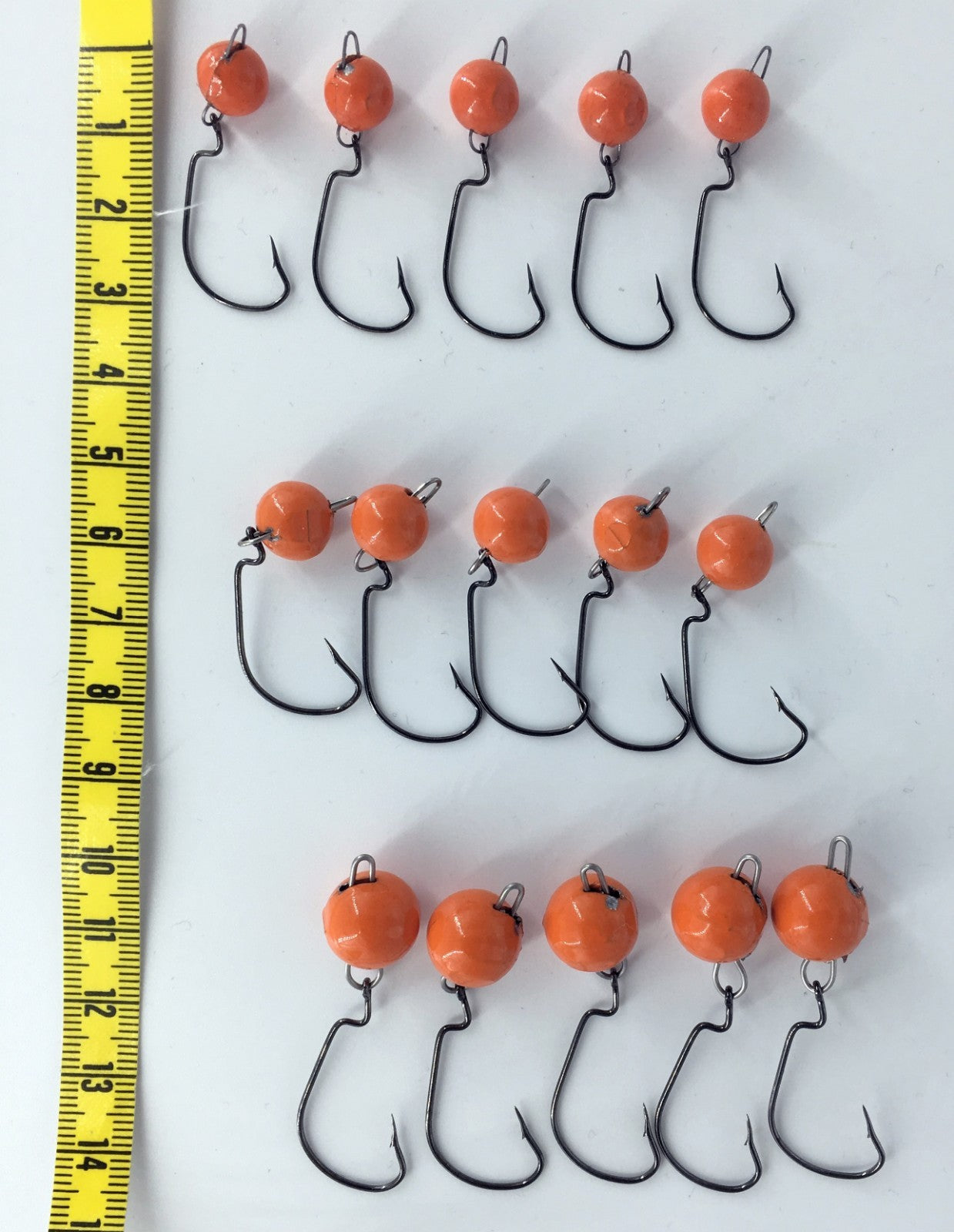 30 x Offsethaken+15Cheburashka 3;5;10Gr. Bottom Jigging  Freibewegliche Jigkopf