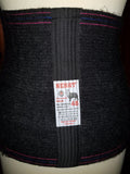 S-3XL Bandage Dicke  Wärmer Rückenbandage Nierenwärmer Rückenwärmer  Grau