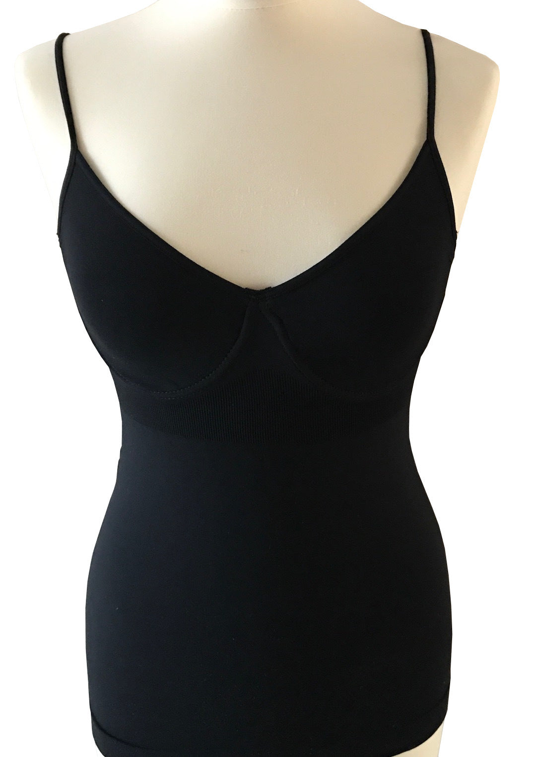 Heine Bauch weg Top Sporttop Formhemd schwarz ecru Damen mit Bügel nahtlos Neu