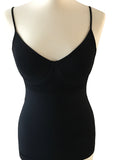 Heine Bauch weg Top Sporttop Formhemd schwarz ecru Damen mit Bügel nahtlos Neu
