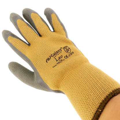 1-3-6-12 Paar Latex Arbeitshandschuhe Montagehandschuhe Handschuhe Garten Leo
