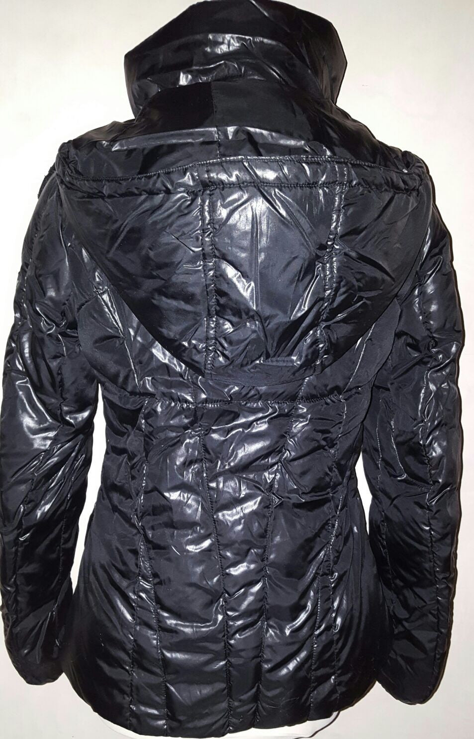 Steppjacke Winterjacke Damen schwarz gepolstert Neu größe 34 fällt groß aus
