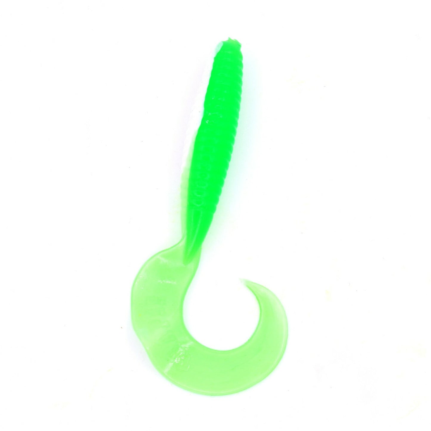 20tlg Angelset 10 Traper Twister+10 Jig haken Angeln Köder Gummifisch Schwarz
