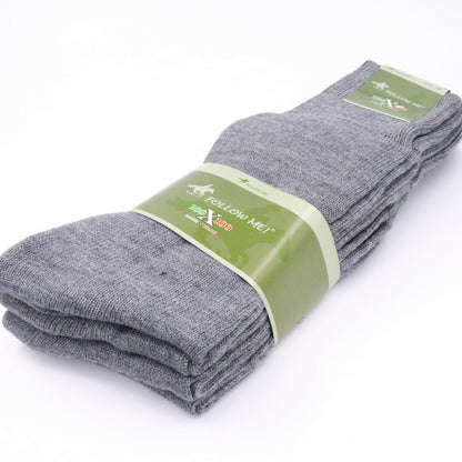 5 Paar Original Militärstrümpfe Wollsocken Kniestrümpfe  Wolle 80% grau oliv