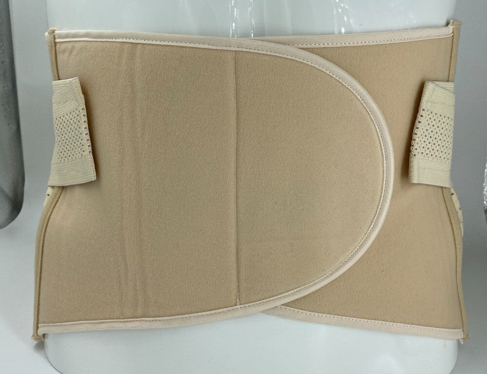 M-2XL Bandage Rückenbandage Sportbandage  Rückenwärmer  Ecru Größe universell