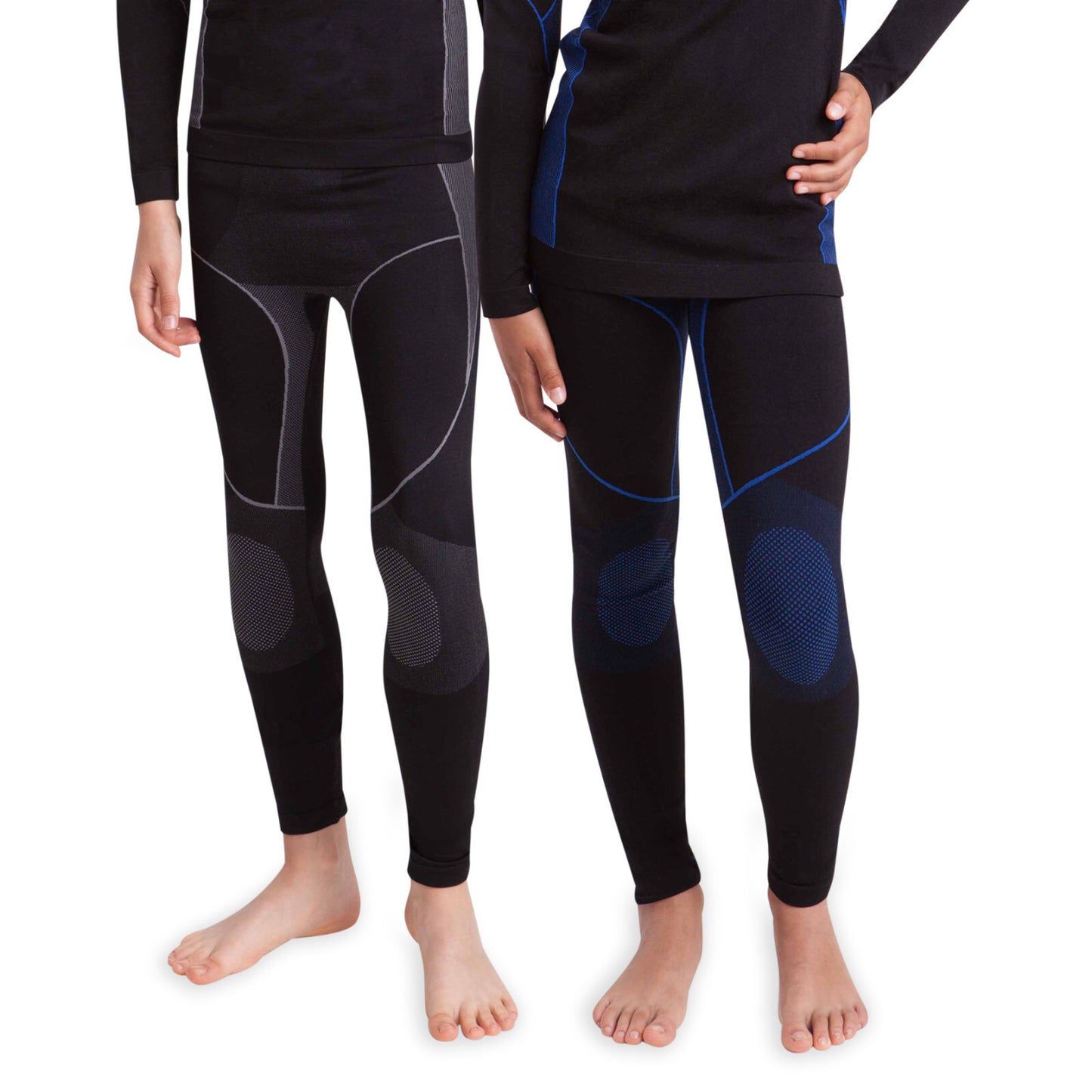 Kinder SKI Unterwäsche Set Funktionswäsche Seamless Unterhemd und Unterhose