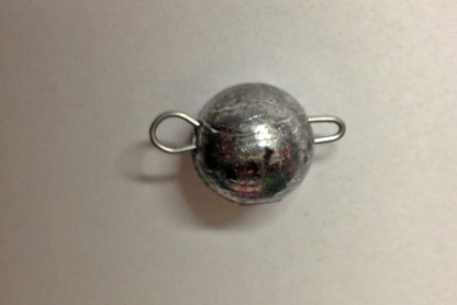 30-100 Stück Jigkopf Set  Bleikopf Bleikugel Angelblei  Cheburaschka  Ungefärbt