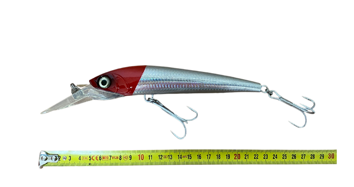 BIG FISCH Wobbler 28cm Fischköder Kunstköder Waller Lachs Meeresfischen Norwegen