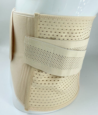 M-2XL Bandage Rückenbandage Sportbandage  Rückenwärmer  Ecru Größe universell