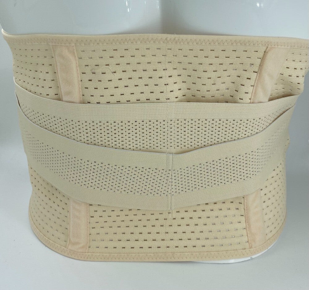M-2XL Bandage Rückenbandage Sportbandage  Rückenwärmer  Ecru oder Schwarz