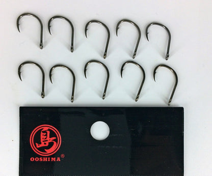 Haken OOSHIMA Karpfenhaken und Allroundhaken Größe 4 und 6 2018 1005